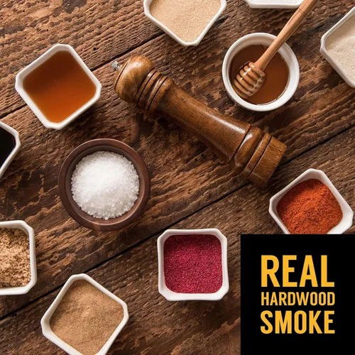 Vista 4 de Tillamook Country Smoker Cecina de Res Silver Dollar Ahumada con Madera Dura Real, Old Fashioned, 13 Onzas