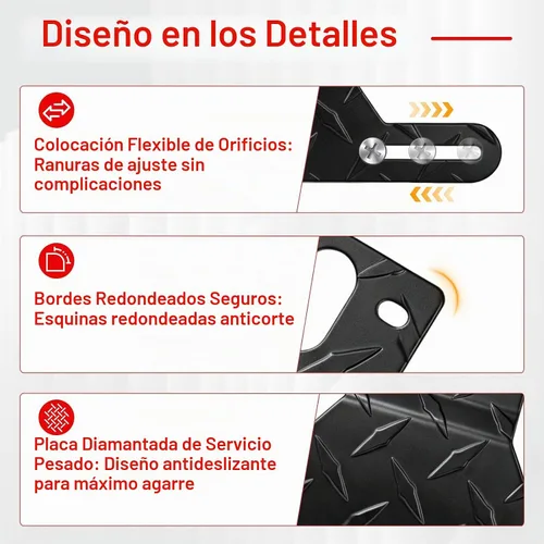 Vista 6 de BFXM Soporte universal para matrícula de remolque, soporte para matrícula