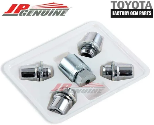 Vista 2 de Candado de llave Toyota, cromado, acero, 00276-00900