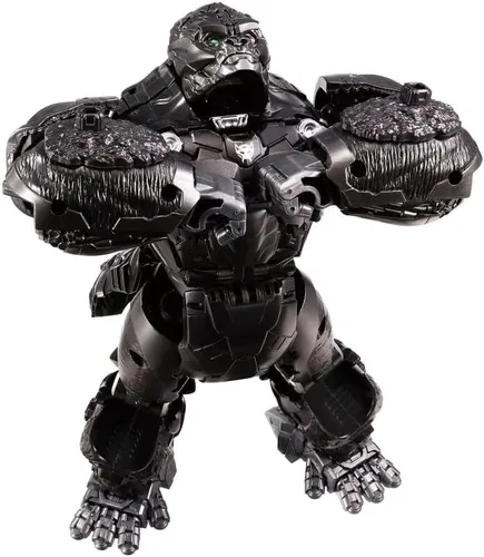 Vista 3 de Transformers Takara Tomy Rise of The Beasts - Figura de acción de 9 pulgadas, Optimus Primal (negro) (F78970000)