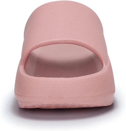 Vista 3 de Sandalias antideslizantes para mujeres y hombres, sandalias antideslizantes para baño y ducha, suela gruesa suave para interiores y exteriores