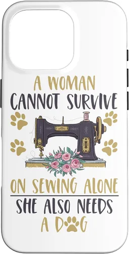 Vista 19 de Funda divertida para iPhone 11, para amantes de la máquina de coser