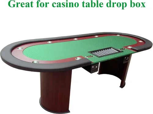 Vista 6 de Yuanhe Money Bill Drop Slot Frame for Casino Blackjack Poker Table Rake Toke Drop Box