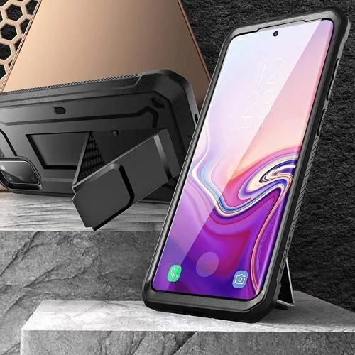 Vista 2 de SUPCASE Funda para Samsung Galaxy S20 FE 5G con Protector de Pantalla (Unicorn Beetle Pro), [Soporte Integrado y Clip para Cinturón] Funda