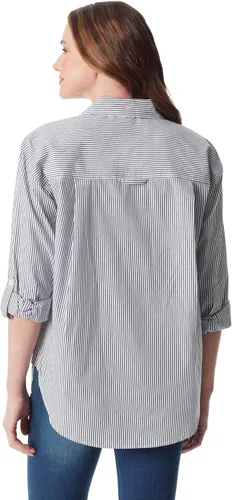 Vista 3 de Gloria Vanderbilt Camisa Amanda Monogram con botones para mujer