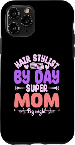 Vista 29 de Hair Stylists by Day Super Mom by Night Hair Stylist Case para iPhone 17
