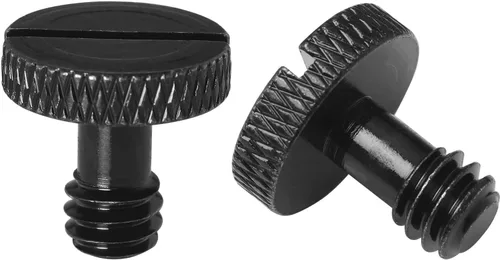 Vista 3 de Tornillo de cámara LUORNG 4PCS 1/4 Tornillo ranurado para cámara Ttrípode Placa de liberación rápida
