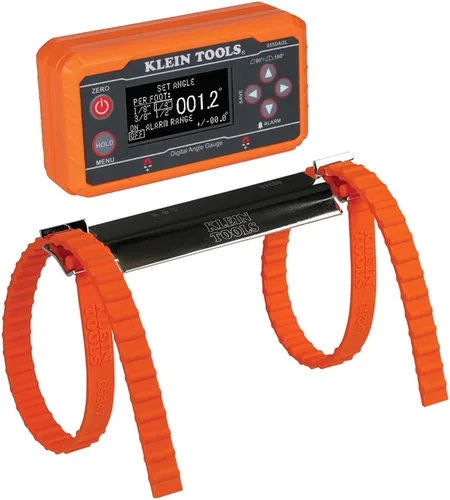 Vista 13 de Klein Tools 935DAGL Buscador de Ángulos de Nivel Digital con Ángulos Programables, Mide 0-90 y 0-180 Grados o Rangos de Ojo de Buey de Doble Eje