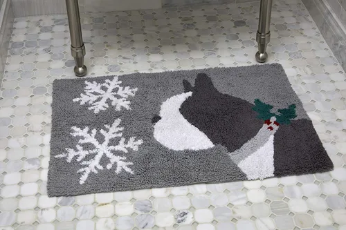 Vista 11 de SKL Home Vern Yip by Fa La La - Alfombra para perros, color gris