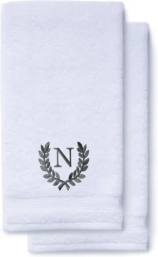 Vista 146 de Toallas de mano decorativas y con monograma para baño, cocina, maquillaje Regalo personalizado para boda-nupcial Toalla turca de lujo