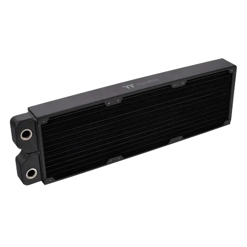 Vista 10 de Thermaltake Pacific DIY Sistema de refrigeración líquida C360 1.063 in Aletas gruesas de alta densidad Tubos de cobre de una fila Radiador de cobre