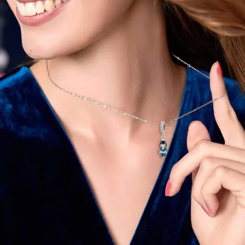 Vista 2 de QeenseKc Abalorio de Harry Potter Hermione japonés para pulsera Pandora