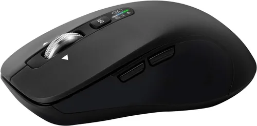 Vista 2 de CITLLA Mouse inalámbrico Bluetooth (USB + BT1 + BT2), tamaño completo, desplazamiento de 4 vías, mouse silencioso multidispositivo para computadora