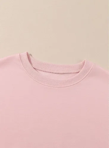 Vista 101 de SHEWIN Sudadera casual de manga larga con cuello redondo para mujer, ligera, holgada
