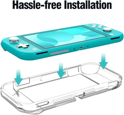Vista 6 de MoKo - Funda compatible con Nintendo Switch Lite funda protectora de TPU a prueba de golpes duradera y esmerilada para consola Nintendo Switch Lite