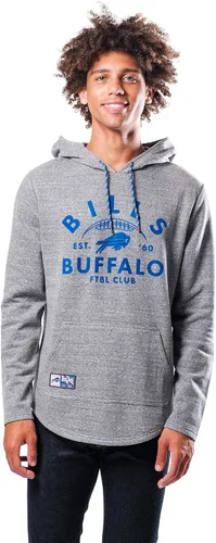 Vista 51 de Ultra Game Sudadera con capucha retro oficial de la NFL para hombre