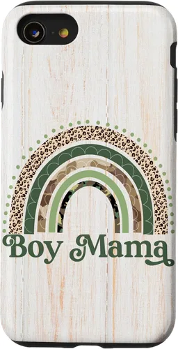 Vista 18 de Funda para iPhone 17 con estampado de leopardo y arcoíris para iPhone 17