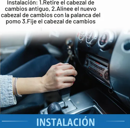 Vista 7 de Pomo de cambio de cambios de transmisión automática para Mazda 3