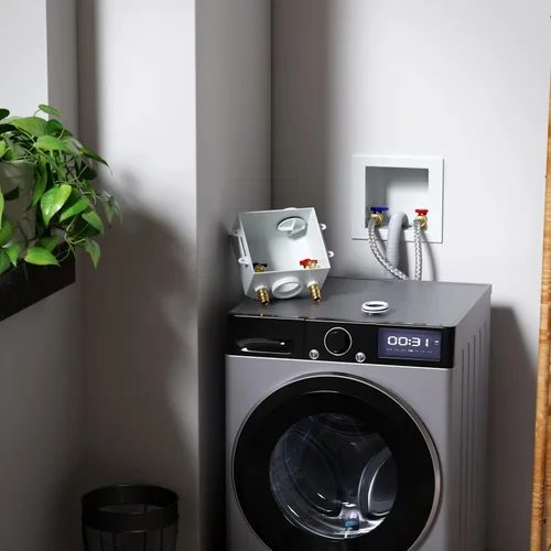 Vista 7 de SUNGATOR Pex A - Caja para lavadora, entrada de expansión Pex A de 1/2 pulgada x salida MHT de 3/4 pulgadas, caja de salida de lavandería