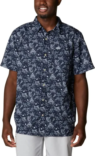 Vista 113 de Columbia - Camisa Super Slack Tide Camp de manga corta para hombre