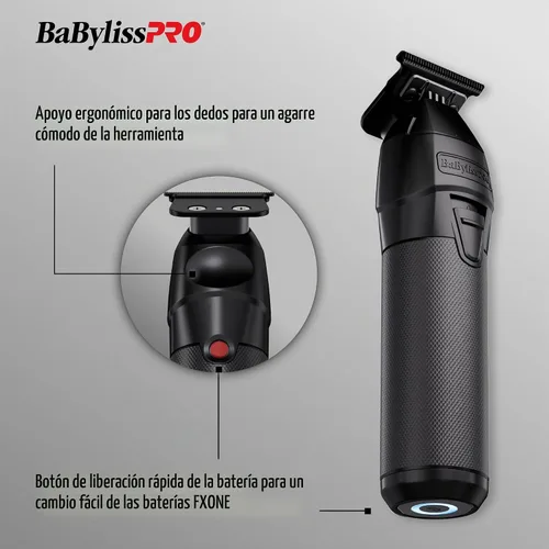 Vista 3 de BaBylissPRO FXONE Professional Cordless Outlining Trimmers for Men with Interchangeable Battery