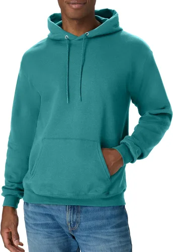 Vista 28 de Hanes - Sudadera con capucha EcoSmart para hombre Rosa pálido