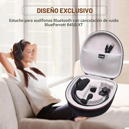 Vista 2 de LTGEM - Funda rígida para auriculares Bluetooth de Bluetooth de LTGEM