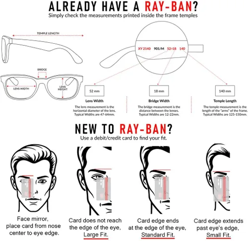 Vista 5 de Ray-Ban RB2140 Original Wayfarer Gafas de sol cuadradas polarizadas