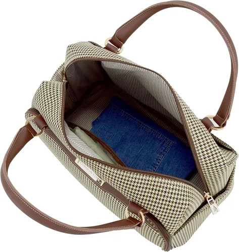 Vista 7 de London Fog Oxford III - Juego de 2 piezas (bolsa de cabina y 25 pulgadas giratoria), color verde oliva, Verde -Oliva, London Fog Oxford Iii - Juego