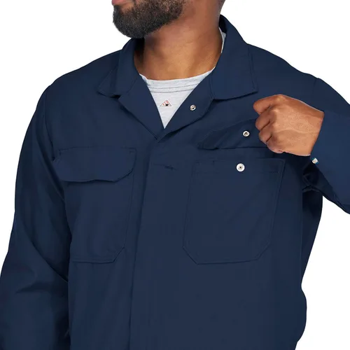 Vista 3 de Bulwark FR mens Flame Resistant 6 Oz Nomex Iiia Premium Coverall