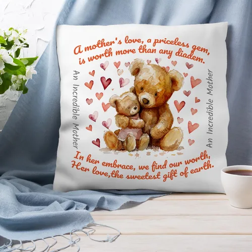 Vista 3 de Almohada para el día de la madre para mujer, almohada personalizada, regalos para mamá, regalos para mamá, almohada para mamá