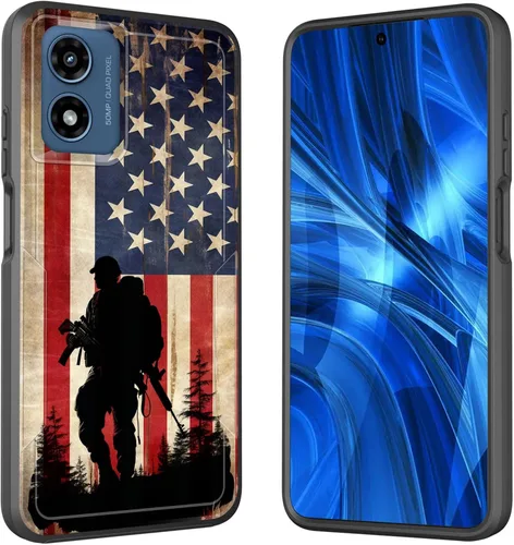 Vista 190 de Funda para Moto G Power 5G 2023, [probada contra caídas de grado militar], resistente, resistente, resistente, a prueba de golpes, funda protectora