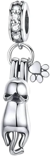 Vista 25 de Animal Charm 925 Sterling Silver Openwork Bead for Charm Bracelets and Necklaces,Jewelry Gifts Women