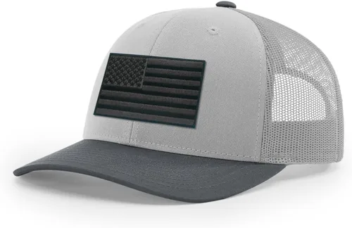 Vista 10 de Joe's USA Richardson 112 - Gorras de camionero con parche gráfico personalizado - Gorras estructuradas de cinco y seis paneles Richardson Premium