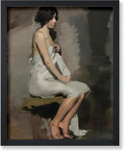 Vista 70 de Poster Master Póster de pintura vintage de The Keynote - Impresión retro de mujer a pie - Arte impresionista - Regalo para hombres y mujeres