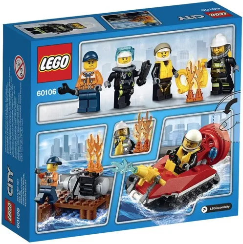 Vista 2 de Set de iniciación de LEGO City Fire 60106