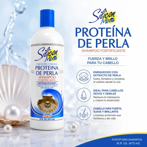Vista 2 de Silicon Mix Champú Perla de silicio 16 oz, 16.0 onzas
