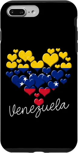 Vista 12 de Funda para iPhone 17 con diseño de corazón hispano con bandera venezolana con orgullo de Venezuela
