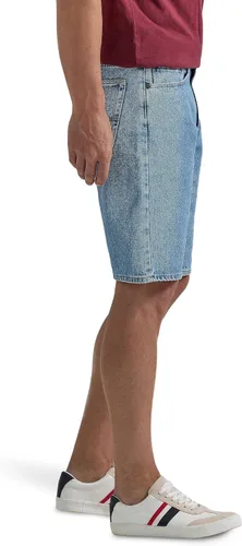 Vista 2 de Pantalón vaquero corto Wrangler Authentics para hombre, con ajuste holgado clásico, con cinco bolsillos
