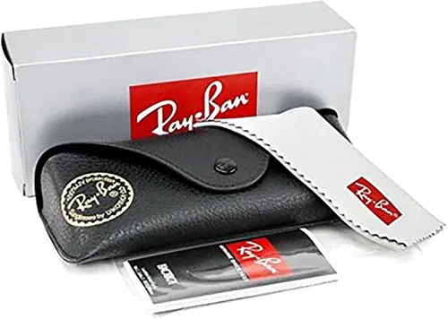Vista 4 de Ray-Ban Jack RB3565 - Lentes de sol hexagonales redondeados para hombre y mujer + paquete con kit de gafas de diseñador iWear
