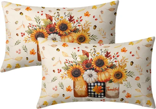 Vista 59 de Fundas de cojín decorativas con temática de verano náutica costera de 12 x 12 pulgadas, juego de 2 fundas de cojín de color aguamarina azul verdoso