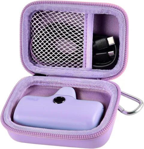 Vista 10 de casmilee - Estuche con cargador portátil para Swyop/Feob/Charmast/JEJILL/LanLuk/VEGER/iWALK/Taegila/Kuulaa y más - Paquete de batería pequeña