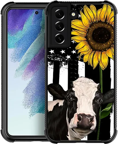 Vista 62 de Funda compatible con Samsung Galaxy S21, diseño de elefantes africanos, diseño increíble a prueba de golpes, antiarañazos, carcasa trasera