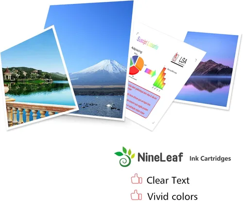 Vista 4 de NineLeaf Cartucho de tinta tricolor 57 remanufacturado compatible con HP Deskjet 450 5150 5550 5650 5850 9650 9670 9680 F4135 F4140 F4180 Copiadora