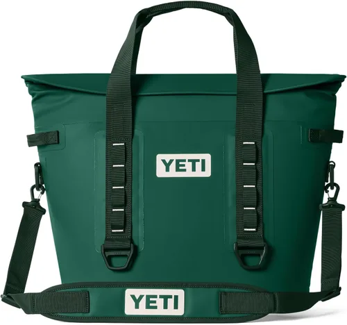 Vista 13 de YETI Enfriadores suaves portátiles Hopper Serie M con acceso MagShield verde azulado (Agave Teal)