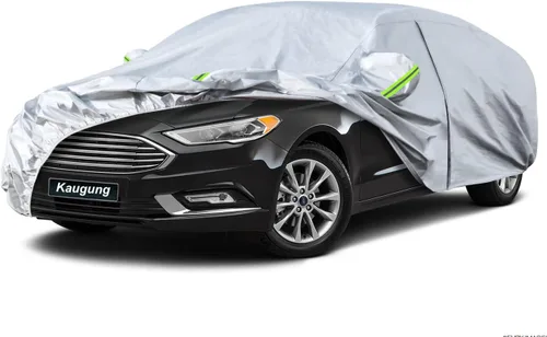 Vista 87 de Kaugung Funda para Coche de Ajuste Personalizado BMW Serie 3 E30 (1982-1994), 7 Capas Resistente al Viento Todo Clima Impermeable Cubierta Exterior