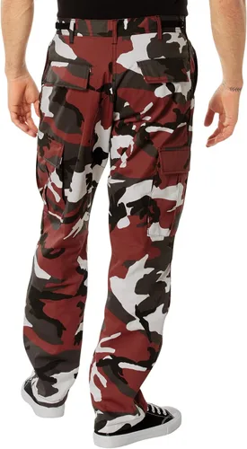 Vista 8 de Rothco - Pantalones tácticos de camuflaje estilo uniforme militar BDU, tipo cargo