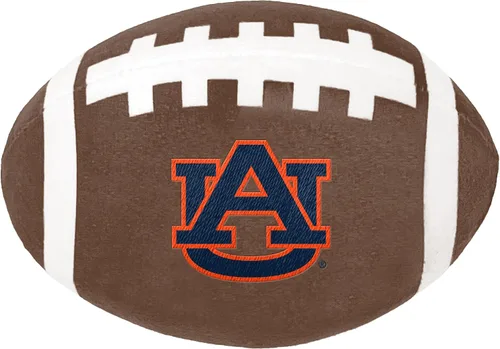 Vista 4 de ShopInstaPets Juguete de fútbol oficial de la NCAA con chirriador, duradero y divertido para todos los perros (Texas A&M Aggies)