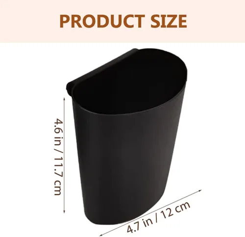 Vista 8 de NUOBESTY Portavasos colgantes, 4 unidades, cesta de carretilla, carrito rodante, cubos colgantes, contenedores colgantes para plantas, contenedores