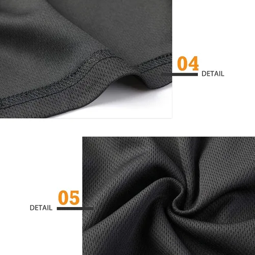 Vista 5 de sandbank Pantalones cortos de entrenamiento de gimnasio de 5 pulgadas para hombre, de secado rápido, pantalones cortos de culturismo con bolsillos